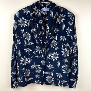 VTG Impressions of California 1980's Floral Blouse